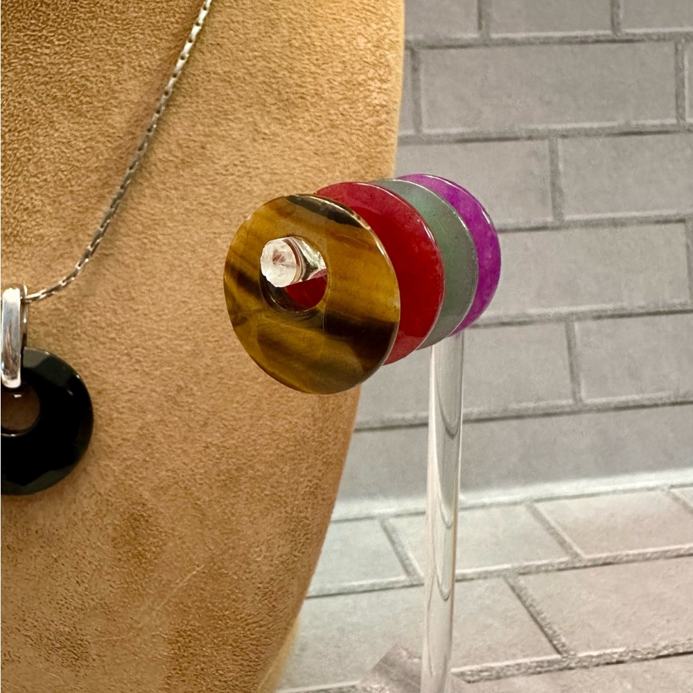 Interchangeable pendant necklace - Picture 2 of 7